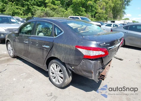 2015 Nissan Sentra Sl из США, поврежденный, VIN 3N1AB7AP6FY222756